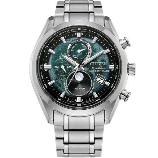 Citizen Moonphase 43mm Titanium Eco-Drive Men’s Watch