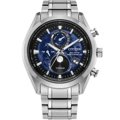 Citizen Moonphase 43mm Titanium Eco-Drive Men’s Watch