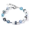 Coeur De Lion GeoCUBE Blue Bracelet