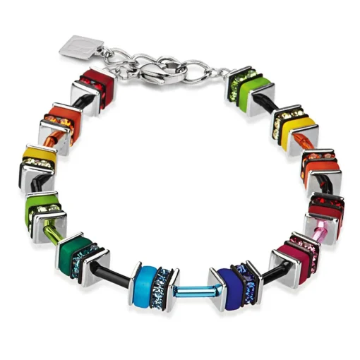 Coeur De Lion GeoCUBE Crystal Bracelet