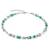 Coeur De Lion GeoCUBE Crystal Necklace
