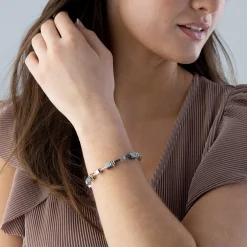 Coeur De Lion GeoCUBE Rose Gold Plated Bracelet