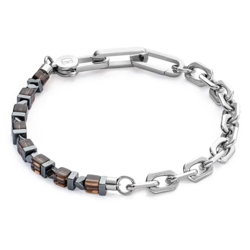 Coeur De Lion Stainless Steel Men’s Bracelet