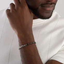Coeur De Lion Stainless Steel Men’s Bracelet