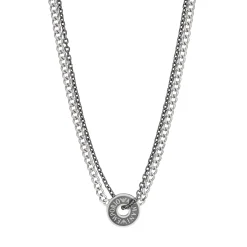 Emporio Armani Logo Essential Stainless Steel Men’s Necklace