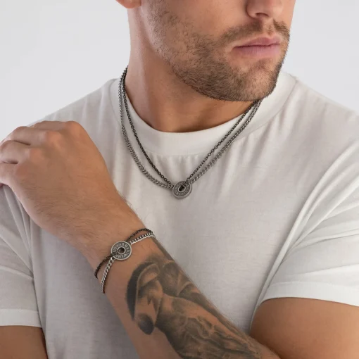 Emporio Armani Logo Essential Stainless Steel Men’s Necklace