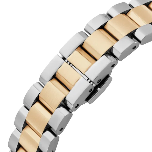 Emporio Armani 32mm Stainless Steel and Yellow Gold Tone Crystal Ladies Watch
