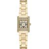 Emporio Armani 26mm Yellow Gold Tone Crystal Mother of Pearl Ladies Watch