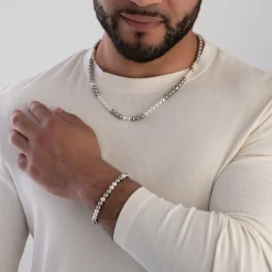 Emporio Armani Pearl Men’s Necklace