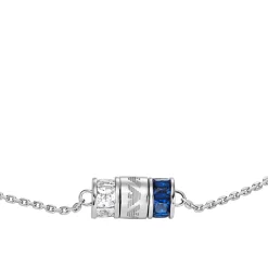 Emporio Armani Silver Cubic Zirconia Ladies Bracelet