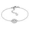 Emporio Armani Silver Cubic Zirconia Bracelet