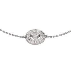 Emporio Armani Silver Cubic Zirconia Bracelet