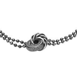 Emporio Armani Stainless Steel Interlocking Bracelet