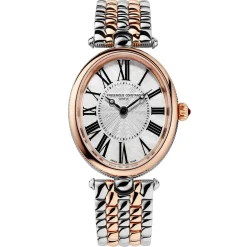 Frederique Constant Classics Art Deco 30mm Stainless Steel and Rose Gold PVD Ladies Watch