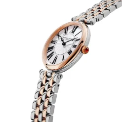Frederique Constant Classics Art Deco 30mm Stainless Steel and Rose Gold PVD Ladies Watch