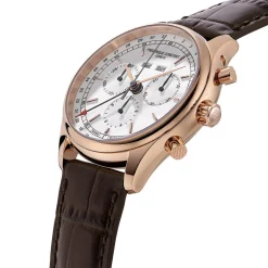 Frederique Constant Classics Chronograph Triple Calendar 40mm Rose Gold PVD Men’s Watch