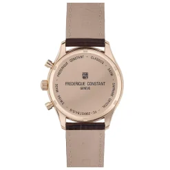 Frederique Constant Classics Chronograph Triple Calendar 40mm Rose Gold PVD Men’s Watch