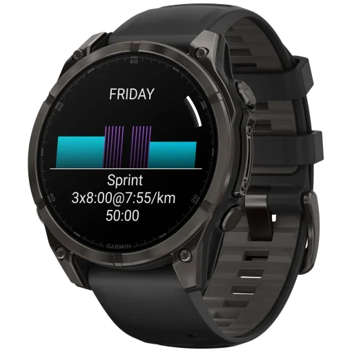 Garmin Fenix 8 AMOLED 47mm Titanium Multisport GPS Smartwatch