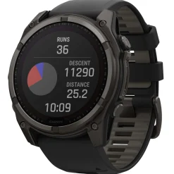 Garmin Fenix 8 Solar 51mm Titanium Multisport GPS Smartwatch