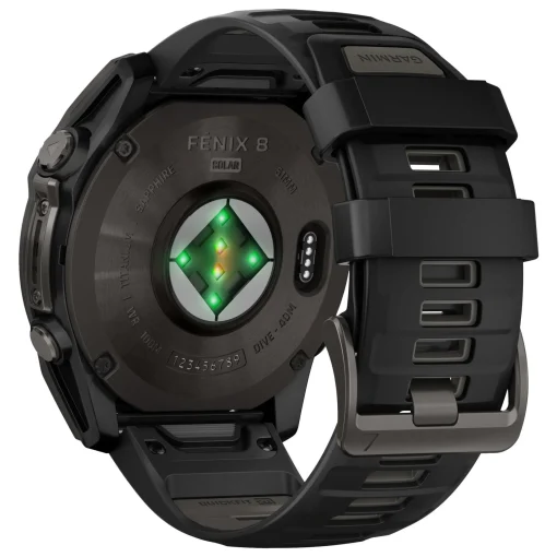 Garmin Fenix 8 Solar 51mm Titanium Multisport GPS Smartwatch