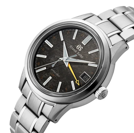 Grand Seiko Elegance Kanro 40.2mm Spring Drive GMT Men's Watch