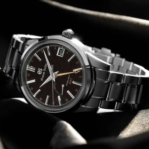 Grand Seiko Elegance Kanro 40.2mm Spring Drive GMT Men's Watch