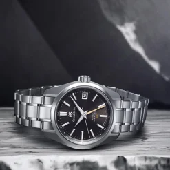 Grand Seiko Heritage 'Dusk Mount Iwate' 40mm GMT Automatic Men’s Watch