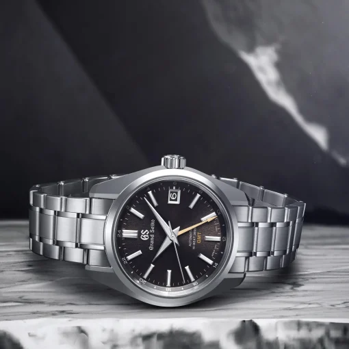 Grand Seiko Heritage 'Dusk Mount Iwate' 40mm GMT Automatic Men’s Watch