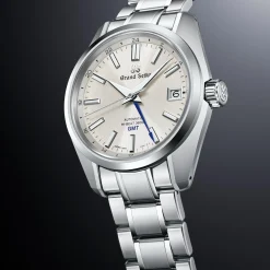 Grand Seiko Heritage 'Snowfall Mount Iwate' 40mm GMT Automatic Men’s Watch