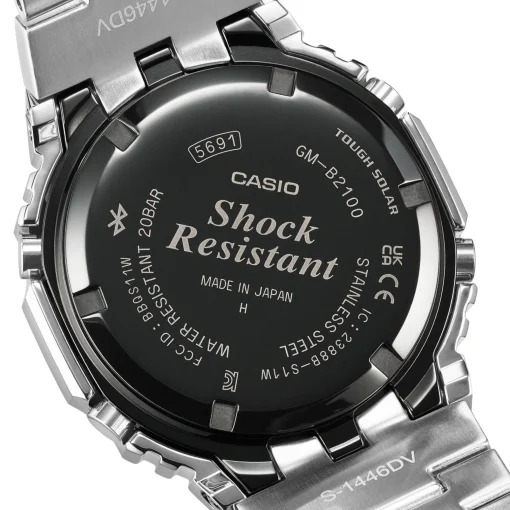G-Shock Full Metal 2100 44mm Stainless Steel Solar Powered Men’s Watch