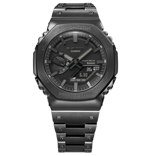 G-Shock Full Metal 2100 Series 48.6mm Stainless Steel Solar Powered Men's Watch