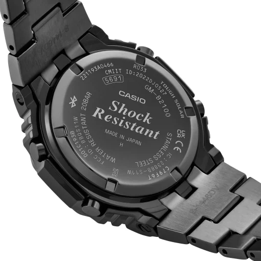 G-Shock Full Metal 2100 Series 48.6mm Stainless Steel Solar Powered Men's Watch