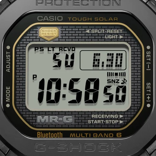 G-Shock MR-G 43.2mm Titanium Solar Powered Men’s Watch