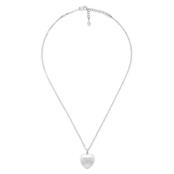 Gucci Blind For Love Silver Heart Necklace