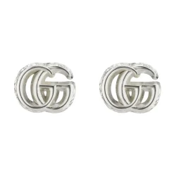 Gucci GG Marmont Silver Earrings