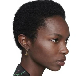Gucci GG Running 18ct Yellow Gold Hoop Earrings