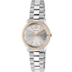 Gucci G-Timeless 29mm Rose Gold Plated Diamond Ladies Watch