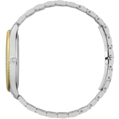 Gucci G-Timeless 38mm Stainless Steel and Yellow Gold Plated Watch