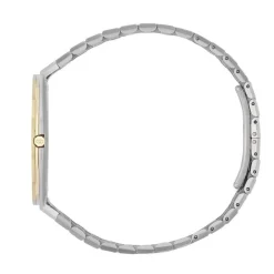 Gucci 25H 34mm Stainless Steel and Gold Plated Watch