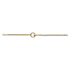 Gucci Horsebit 18ct Yellow Gold Bracelet
