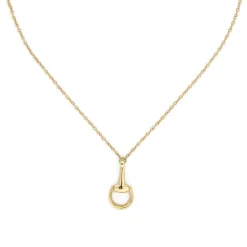 Gucci Horsebit 18ct Yellow Gold Necklace