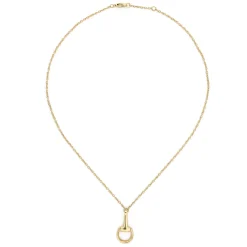 Gucci Horsebit 18ct Yellow Gold Necklace