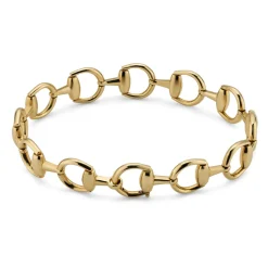 Gucci Horsebit 18ct Yellow Gold Bracelet