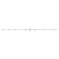 Gucci Icon 18ct White Gold Heart Bracelet