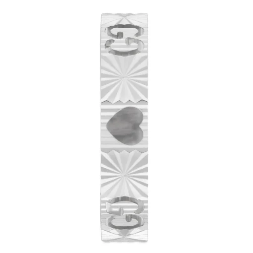 Gucci Icon 18ct White Gold Ring