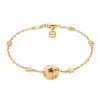 Gucci Icon 18ct Yellow Gold Star Bracelet