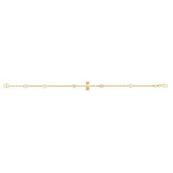 Gucci Icon 18ct Yellow Gold Star Bracelet