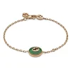 Gucci Interlocking 18ct Rose Gold Diamond Bracelet
