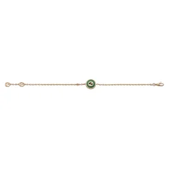 Gucci Interlocking 18ct Rose Gold Diamond Bracelet