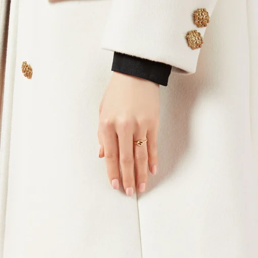 Gucci Interlocking 18ct Yellow Gold Ring